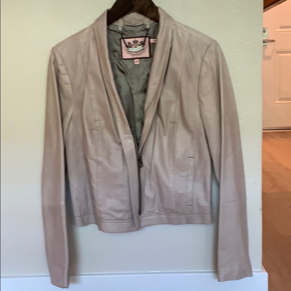 Juicy Couture leather jacket